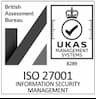 ISO27001 Accredited