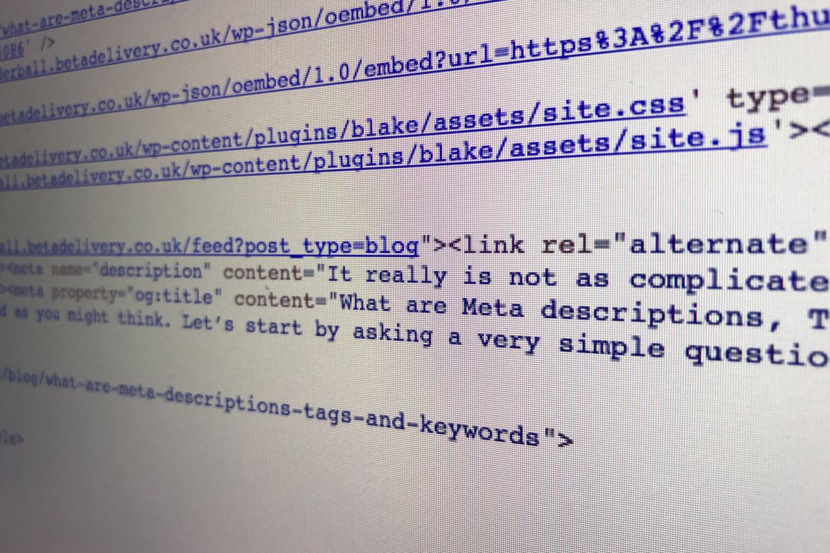 What are Meta descriptions, Tags and Keywords? — JBi Digital Agency