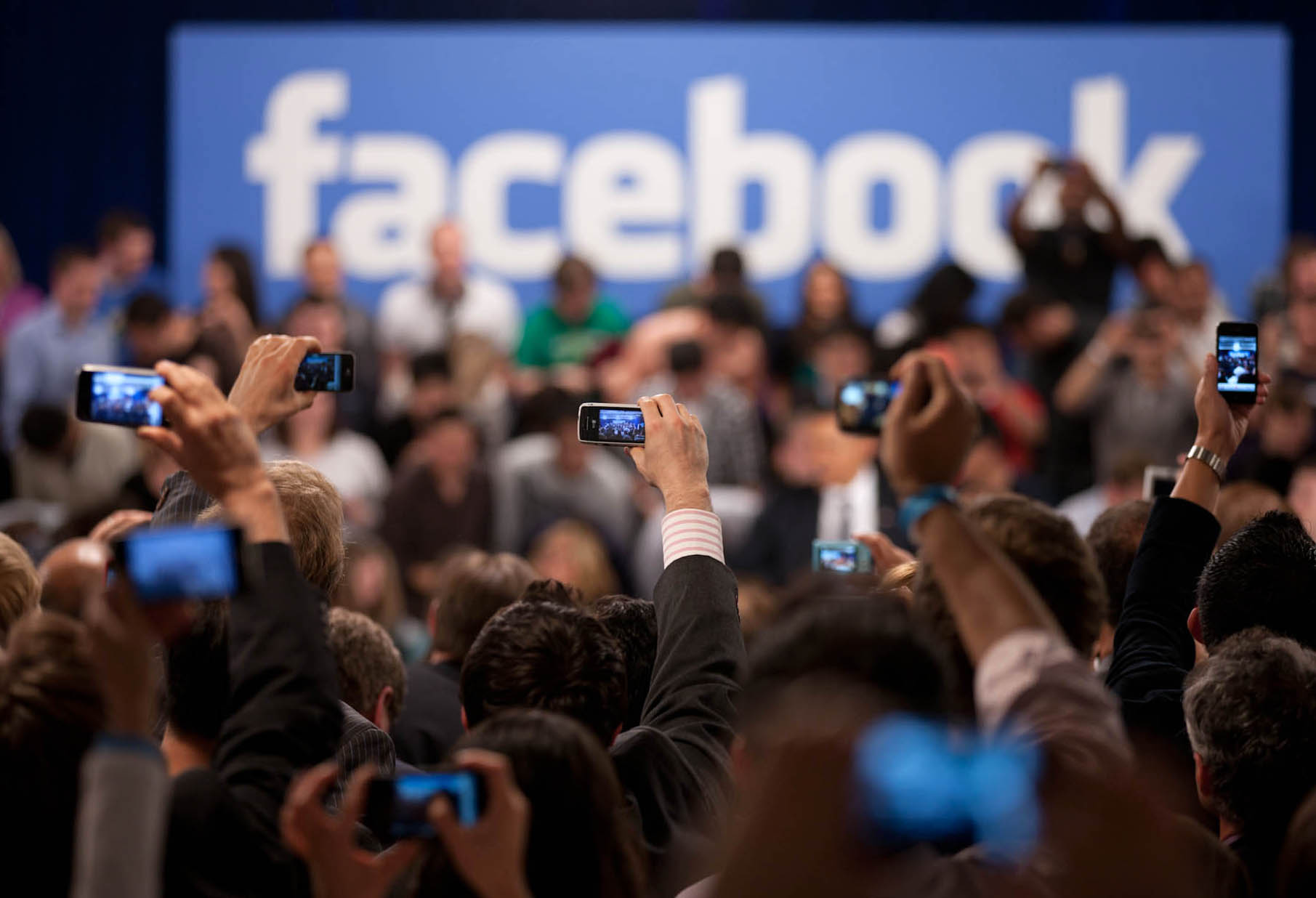 Audience at Facebook by Lawrence Jackson