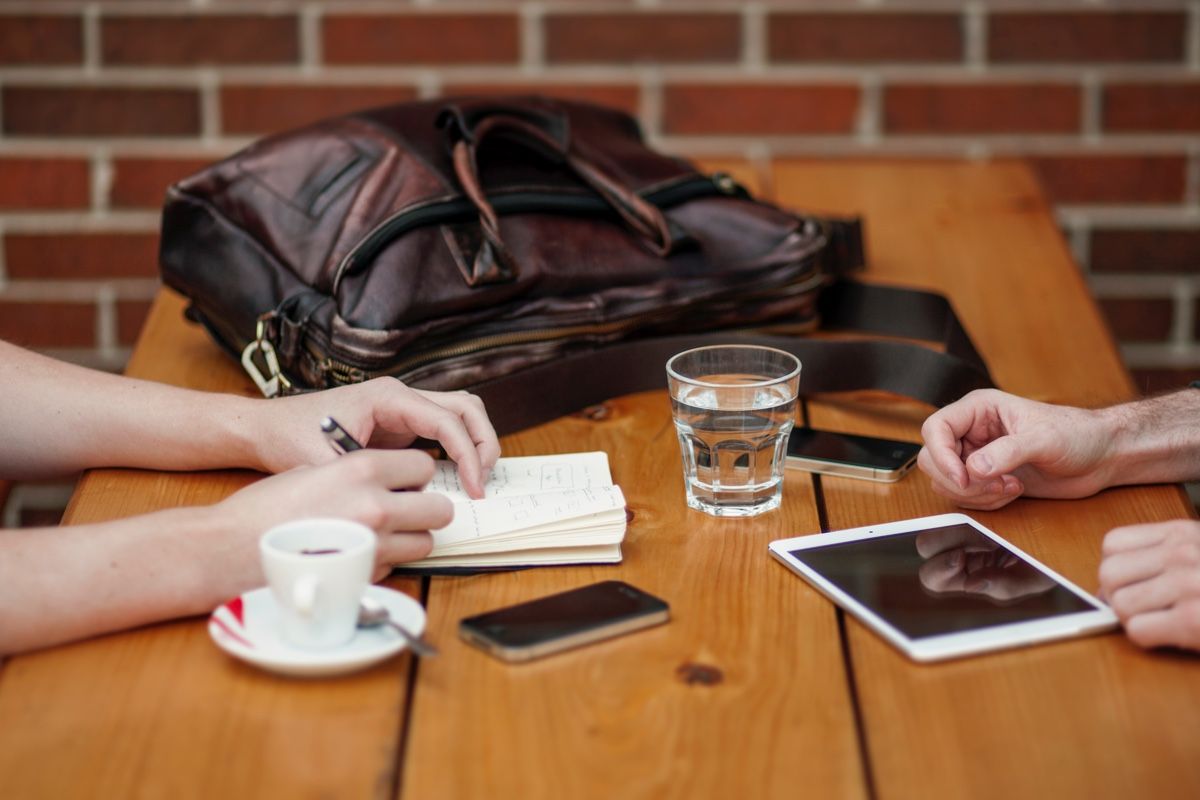 Meeting Over Coffee