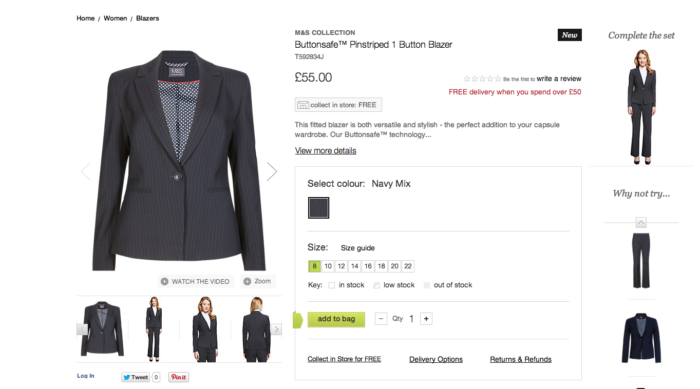 M&S Product