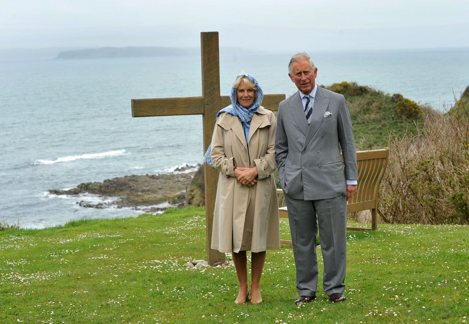 Prince Charles and Camilla May 2015 by Aaron McCracken : Harrisons Northern Ireland Office via Wikimedia Commons