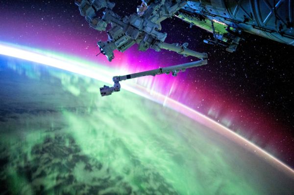 Image for NASA’s video of the Aurora Borealis from space is spectacular
