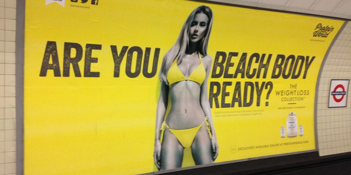 PROTEIN WORLD ADVERT