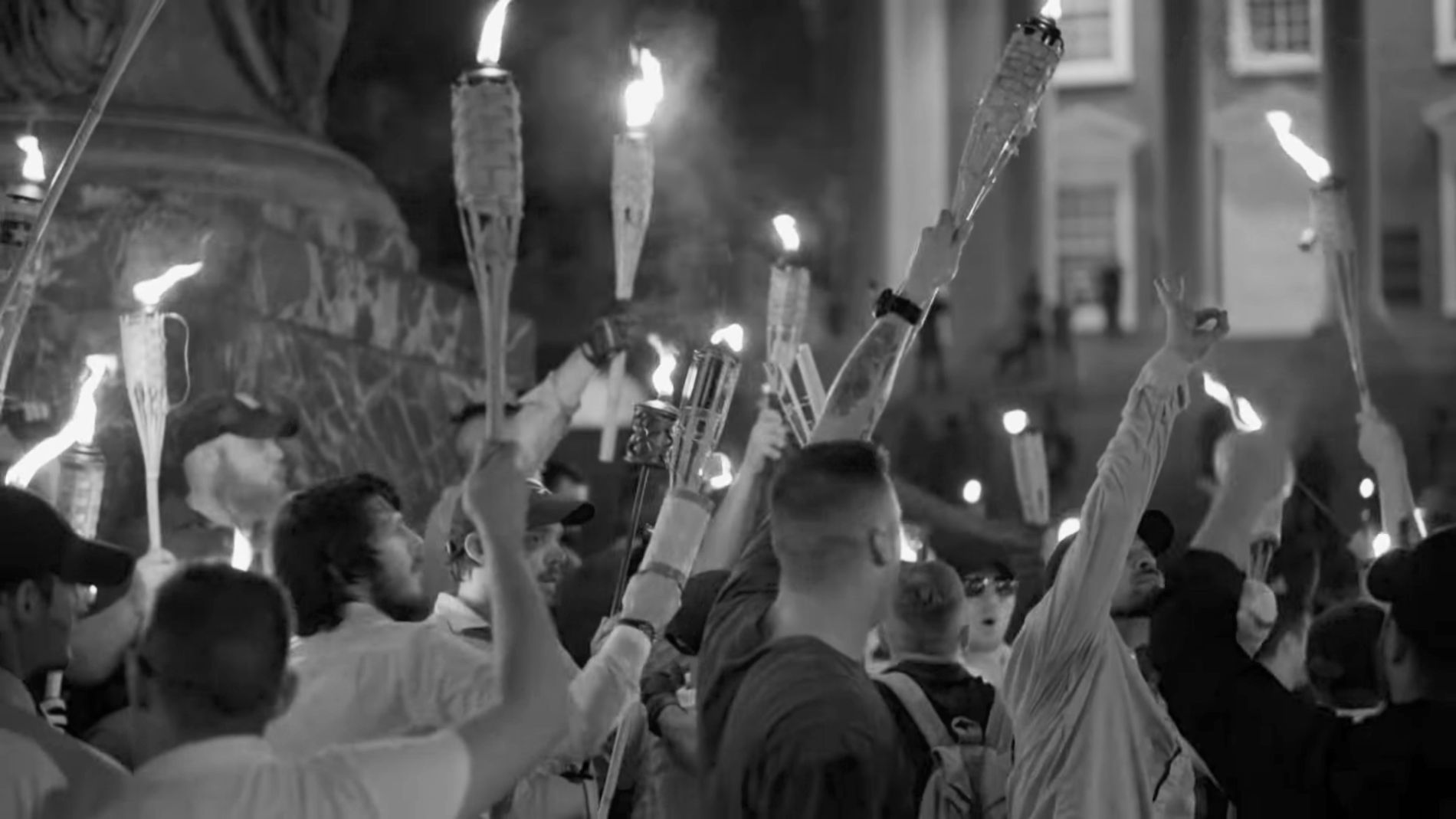 White Supremacists in Charlottesville via Vice News/YouTube