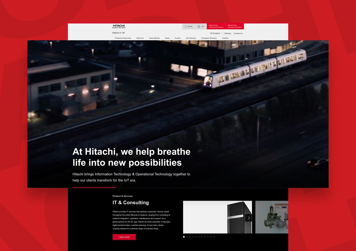Hitachi Home Page