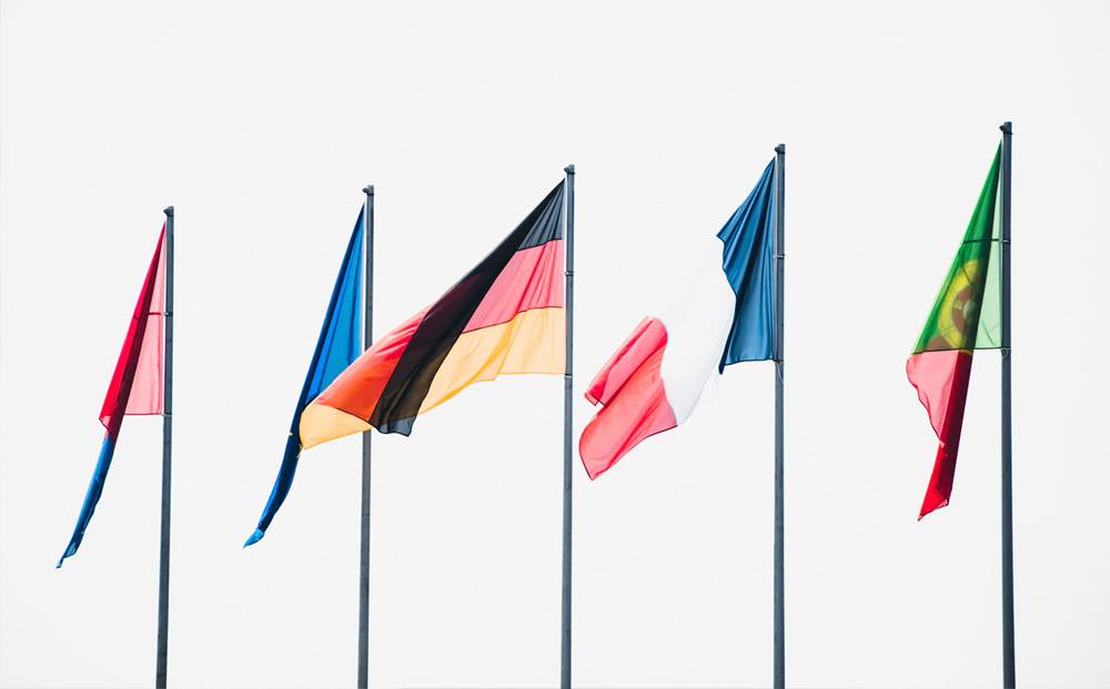 Brexit European Flags