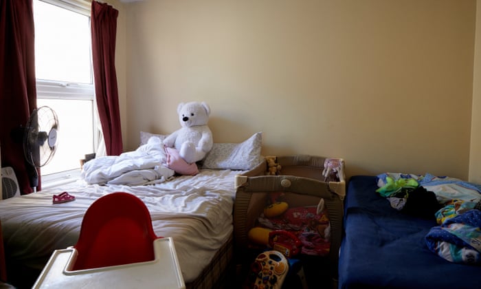 Childhood Trust - Bedroom of a child in poverty
