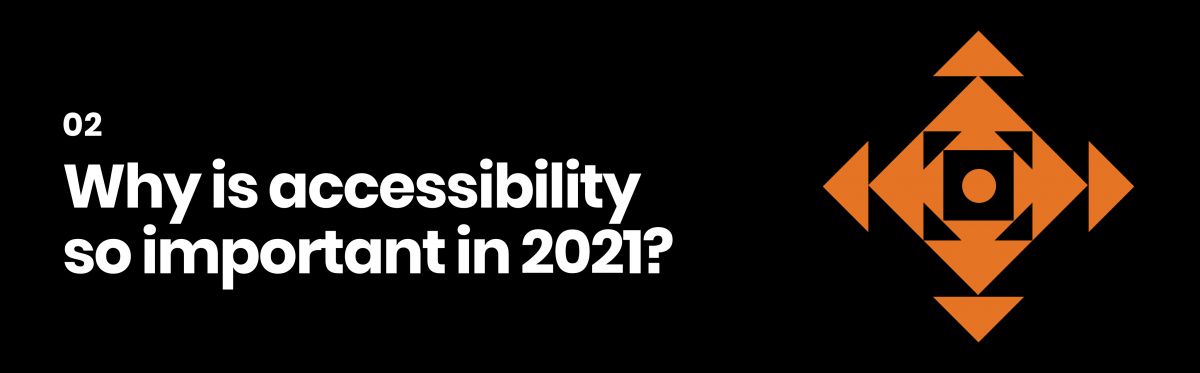 How important is accessibility to your website’s success? Section Two: Why is accessibility to important in 2021?