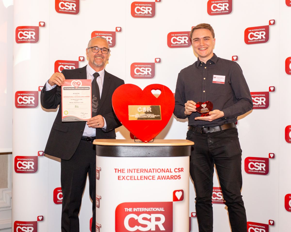 International CSR Awards Trophy Presentation