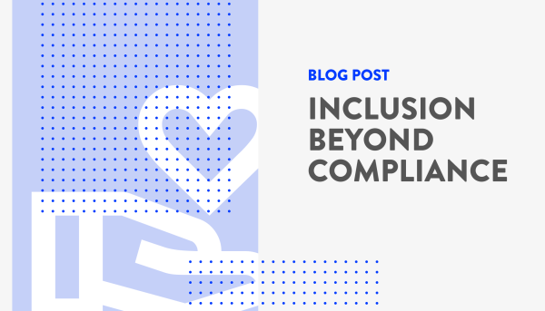 Image for Inclusion beyond compliance